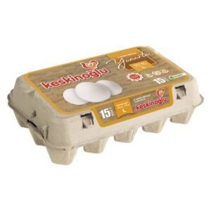 Keskinoglu 15'li L Büyük Boy Yumurta (63-72 G)