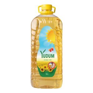 Yudum Ayçiçekyağı 5 L (Köşeli Pet)