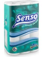 Senso 12'li Rulo Kağıt Havlu Yüksek Emicilik ve Dayanıklılık ile Mutfak ve Temizlik İçin