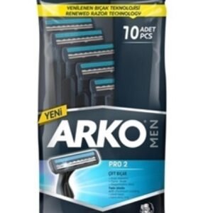 Arko Men T2 Çift Bıçaklı Tıraş Bıçağı 10' lu