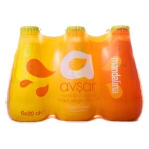 Avşar C Vitaminli Mandalina Aromalı Maden Suyu 200 ml x 6 Adet