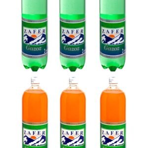 Zafer Sade Gazoz 2 Lt x 3 Adet + Mandalina 2 Lt x 3 Adet Tek Ebat