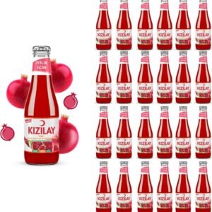 Kızılay Maden Suyu Doğal Nar Aromalı 200 ml x 24 Adet