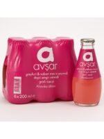 Avşar Greyfurt & Yaban Mersini Aromalı Maden Suyu 6 x 200 ml
