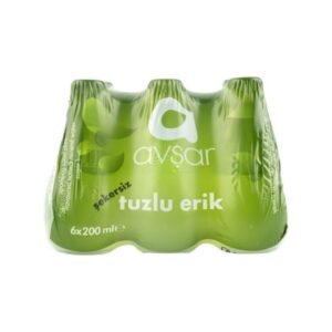 Avşar Tuzlu Erik Aromalı Maden Suyu 6 x 200 ml