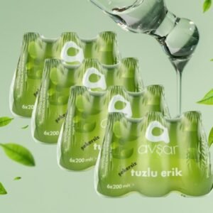 Avşar Tuzlu Erik Aromalı Maden Suyu 24 x 200 ml