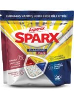 Asperox Sparx Diamond Plus Bulaşık Makinesi Kapsülü 30'lu