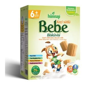 Hünnap Keçi Sütlü Bebe Bisküvisi 400 Gr
