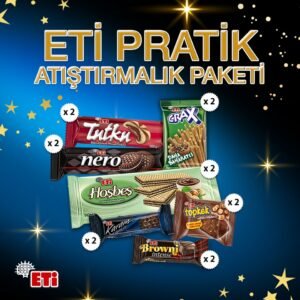 Eti Pratik Atıştırmalık Paketi