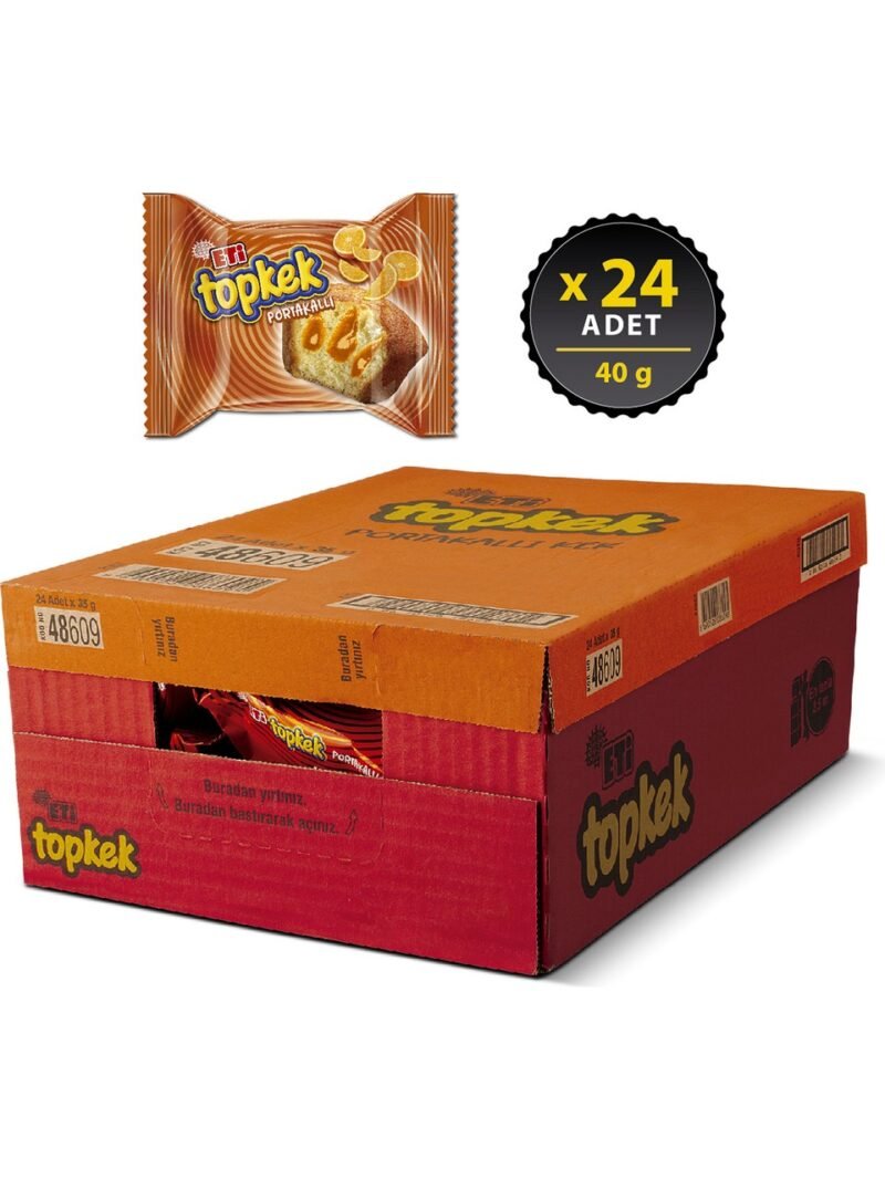 eti top kek portakallı