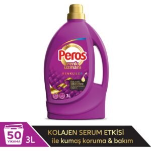 Peros 3 L Sıvı Çamaşır Deterjanı Bakım Renkliler