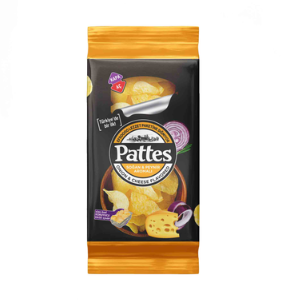 Pattes Soğan Peynir Aromalı Cips 100 Gr