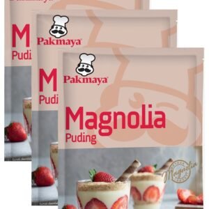 Pakmaya Magnolia (Magnolya) Puding 125 gr x 3 Adet