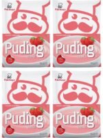 Pakmaya Çilekli Puding 125 gr x 4 Adet