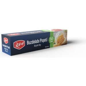 Roll-Up Roll- Up Büyük Boy Buzdolabı Poşeti 30x45cm 50'li