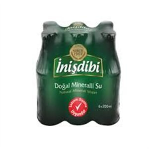 İnişdibi 200ml Maden Suyu 6 Adet Cam Soda
