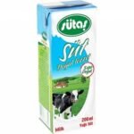 Sütaş Süt 200ml Yağlı Süt