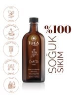 Tuka Natural Çörekotu Yağı 100 ml | Soğuk Sıkım, Katkısız