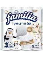 Familia Plus 32 Rulo 3 Katlı Beyaz Tuvalet Kağıdı